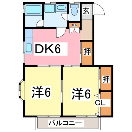 チェリーコスモの物件間取画像